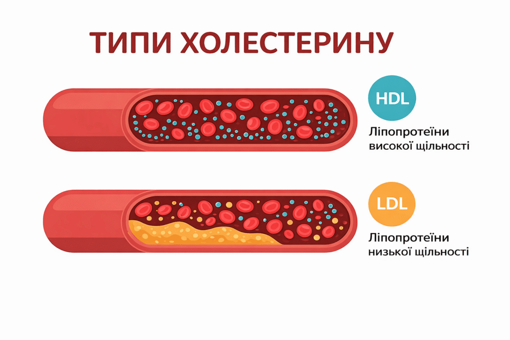 типи холестерину