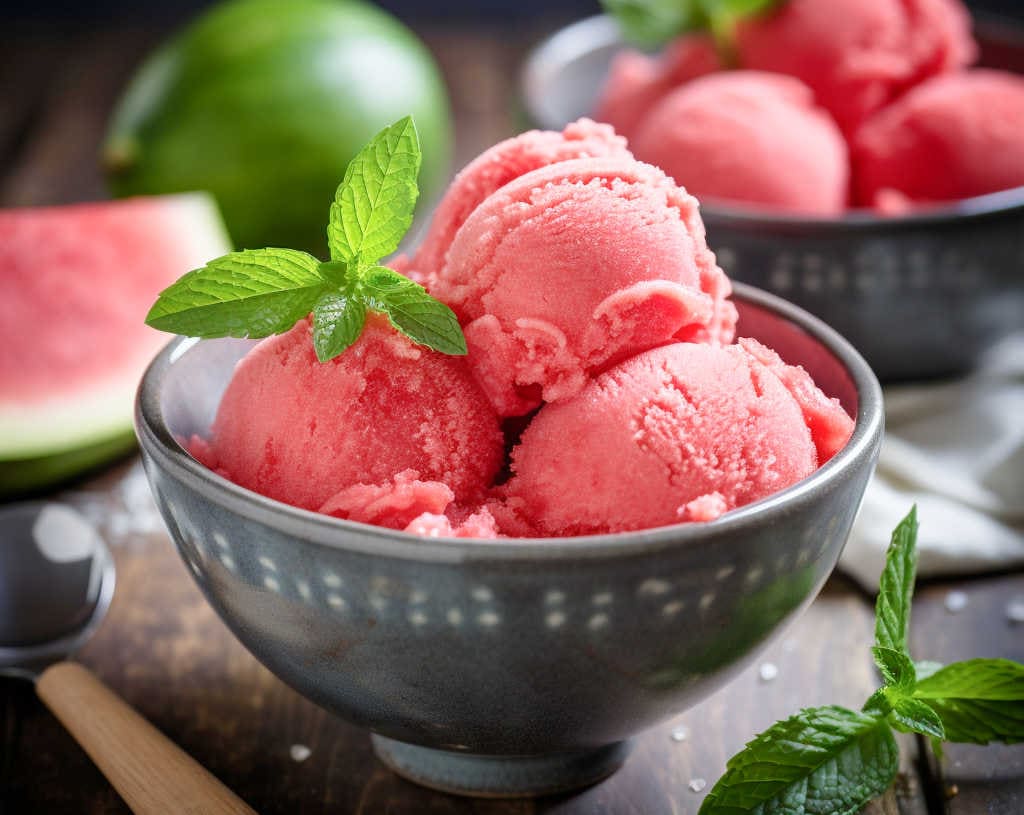 кавуновий сорбет