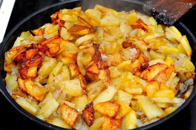 смажена картопля калорійність