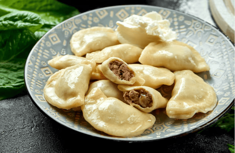 вареники з м'ясом