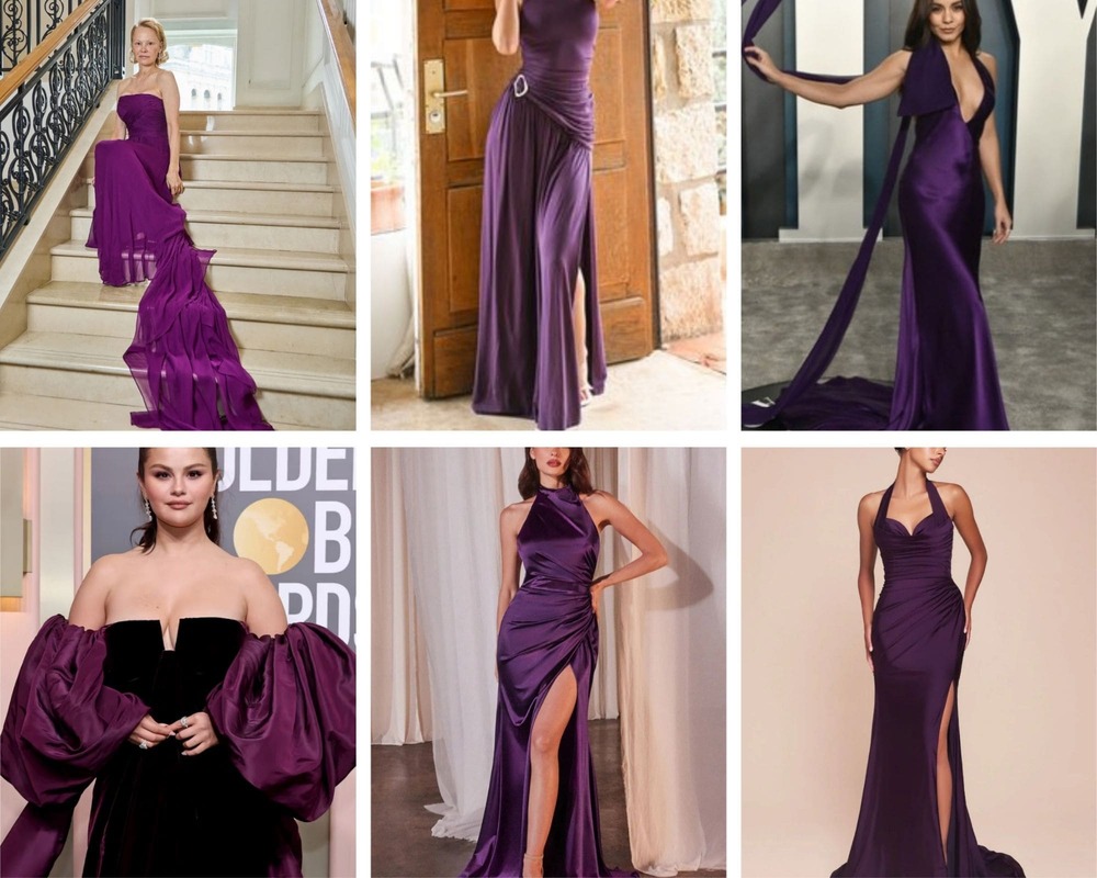 Electric Purple трендовий колір сукні