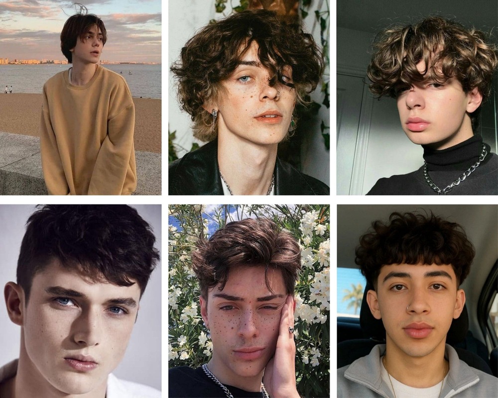 E-boy стрижка для підлітка