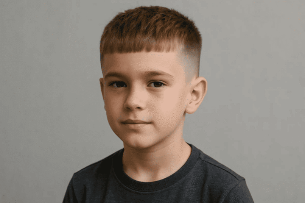 Класичний кроп для хлопчика дошкільного віку