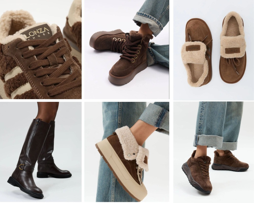 lonza.shoes стильне взуття модного коричневого кольору