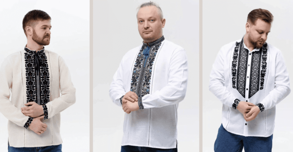 орнаменти чоловіча вишиванка