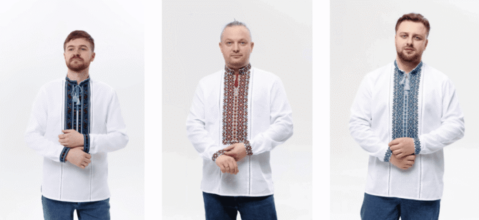 чоловіча вишиванка vzir