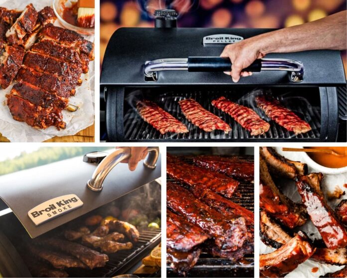 соковиті реберця на грилях Broil King