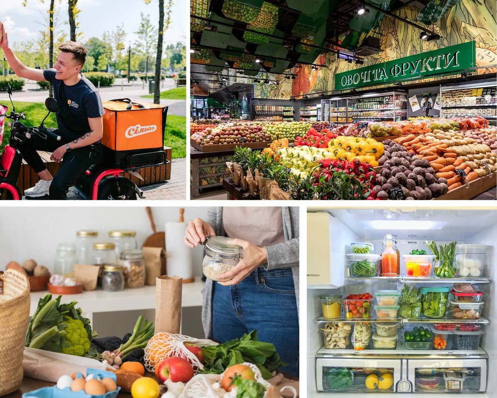 організація харчування та доставки продуктів