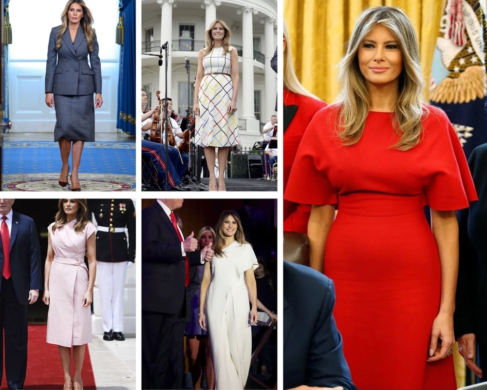 як одягається меланія трамп