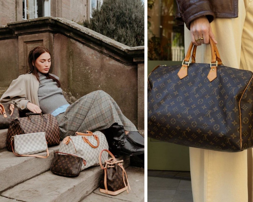 сумки Louis Vuitton з легендарним впізнаваним принтом